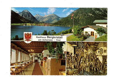 Ansichtskarte Rasthaus Bergkristall am Achensee / Tirol / Österreich