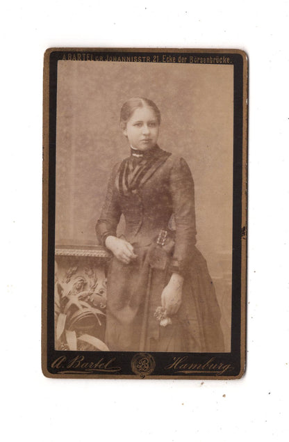 Fotografie Feine Dame - Hamburg 1880er