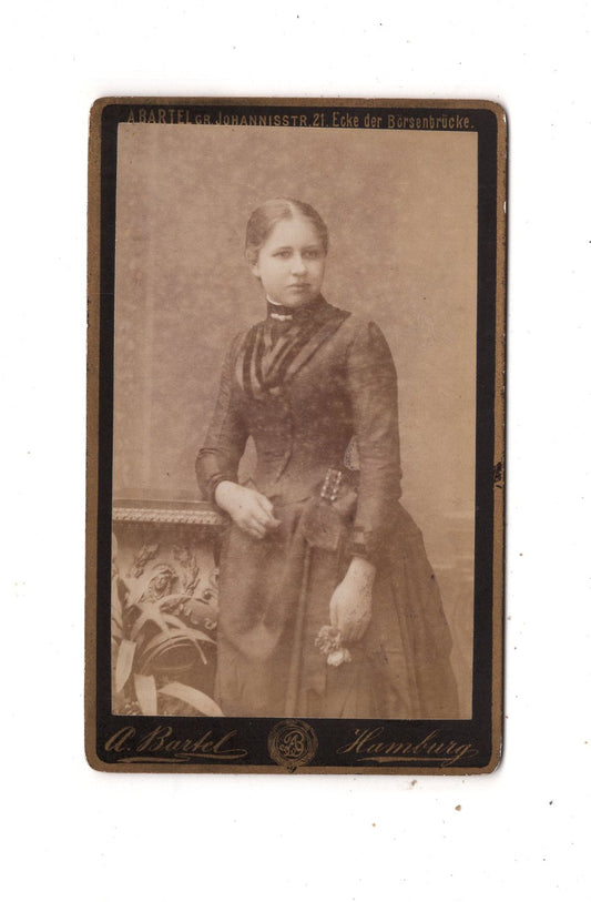 Fotografie Feine Dame - Hamburg 1880er