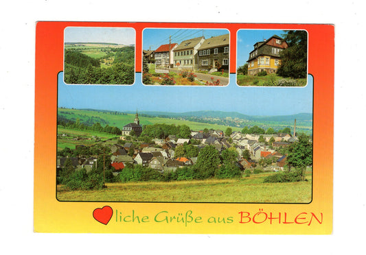 Ansichtskarte Grüße aus Böhlen