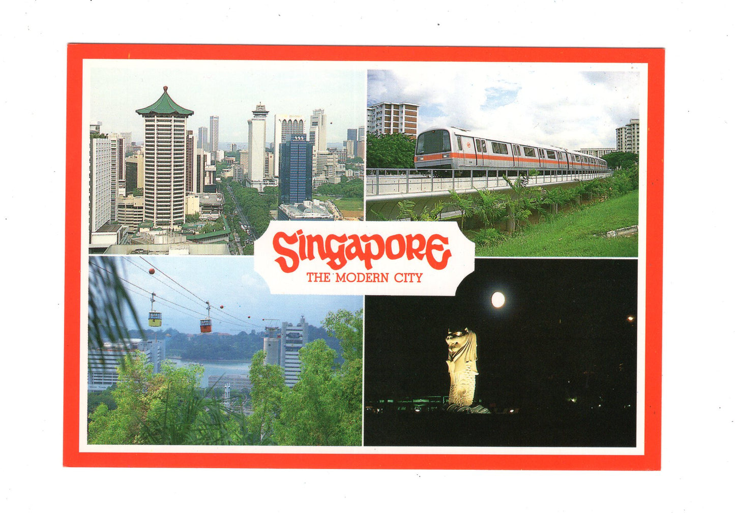 Ansichtskarte Singapore / Singapur