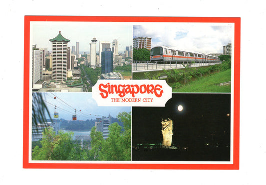 Ansichtskarte Singapore / Singapur