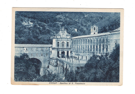 Ansichtskarte Paola / Basilica di S. Francesco / Italien / N1-60