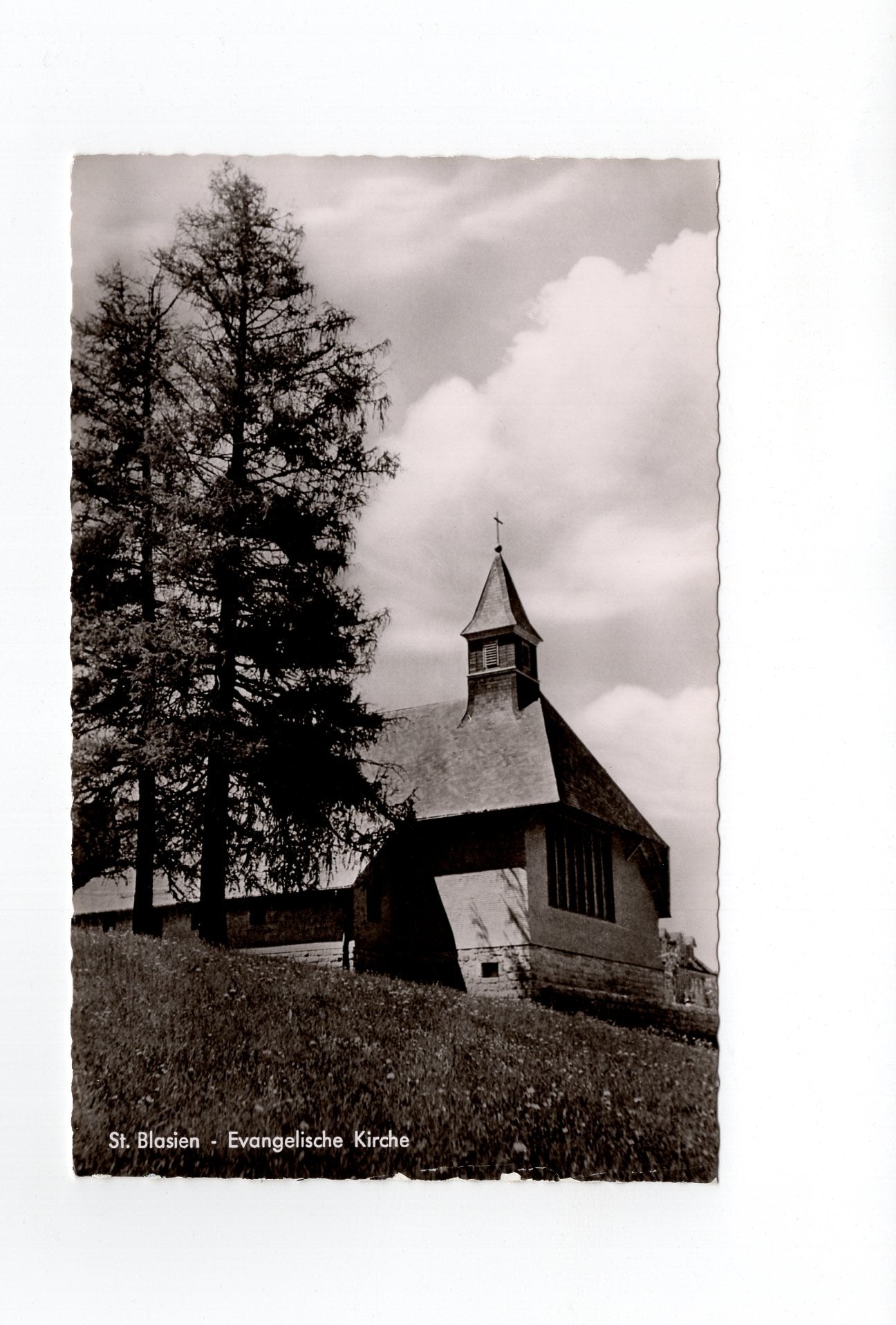Ansichtskarte St. Blasien / Evangelische Kirche