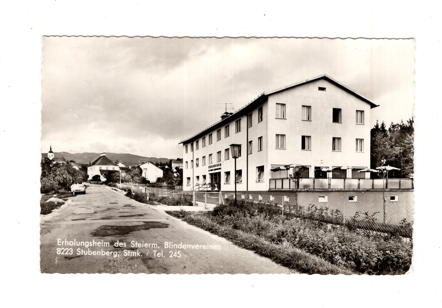 Ansichtskarte Stubenberg / Erholungsheim des Steierm. Blindenvereins / Steiermark / Österreich