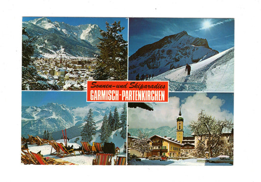 Ansichtskarte Garmisch-Partenkirchen / G1-54