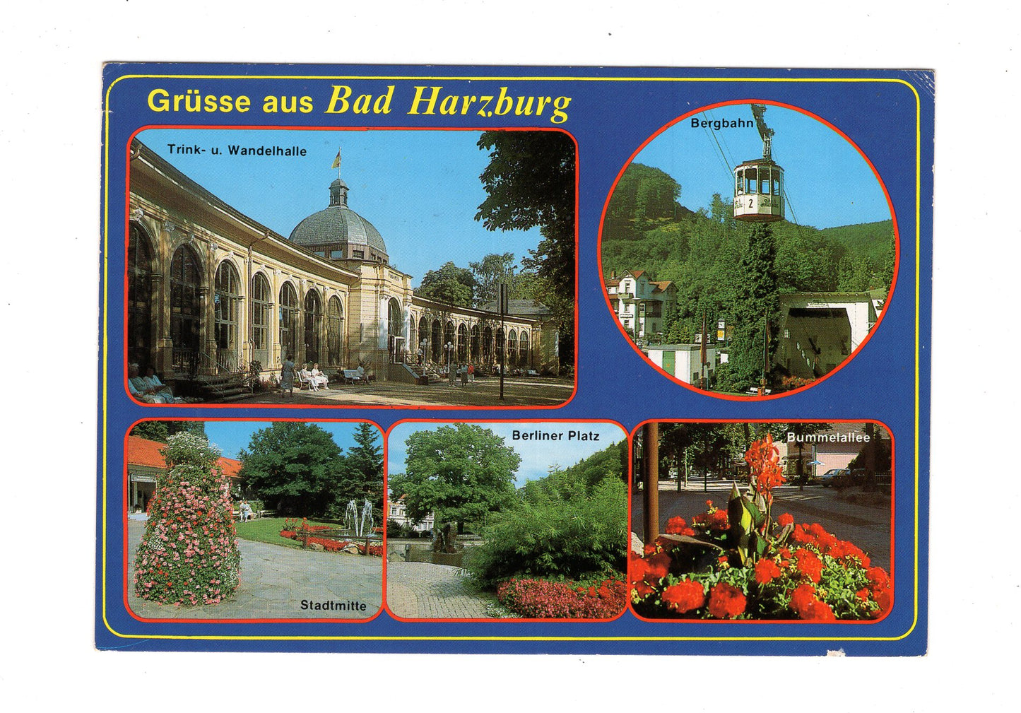 Ansichtskarte Bad Harzburg / Trink- und Wandelhalle +++