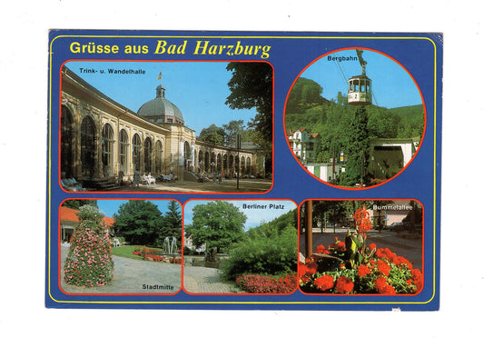 Ansichtskarte Bad Harzburg / Trink- und Wandelhalle +++