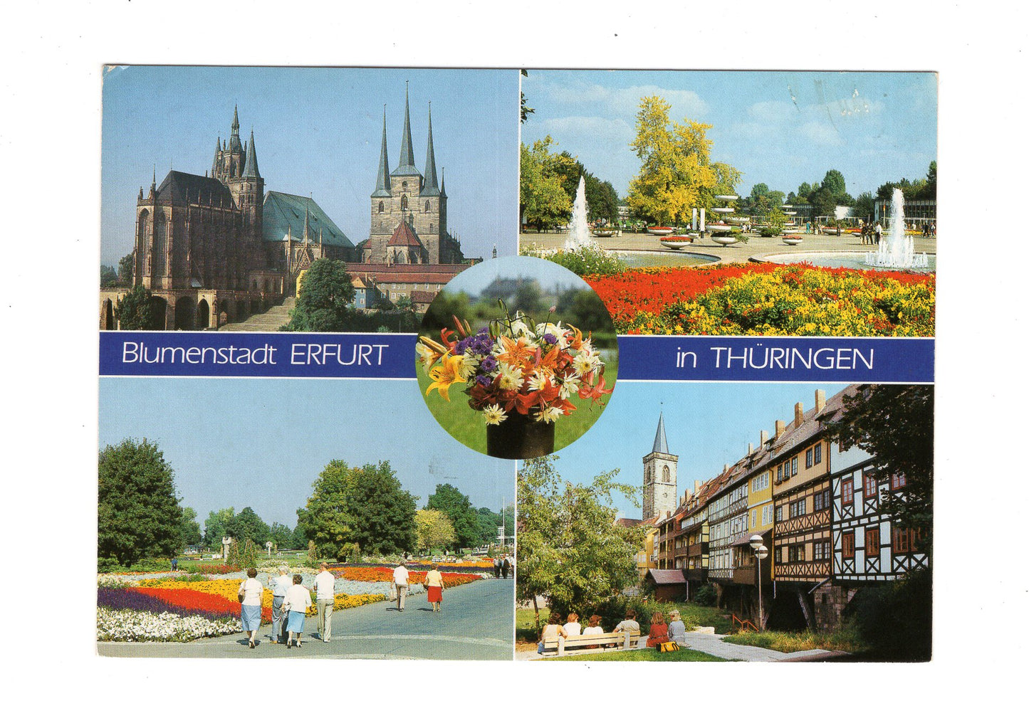 Ansichtskarte Erfurt in Thüringen