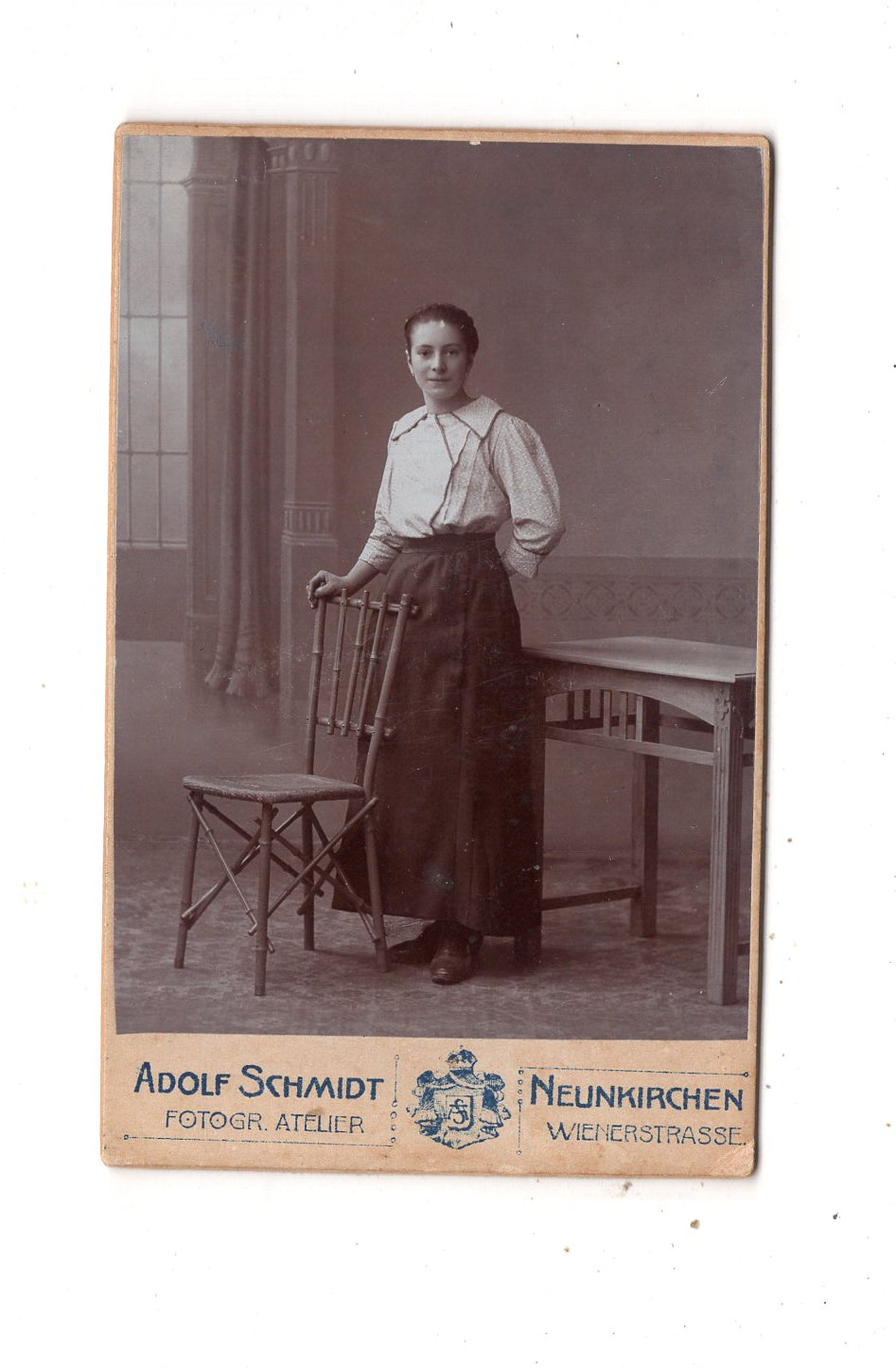 Fotografie Feine Dame - Neunkirchen 1900er