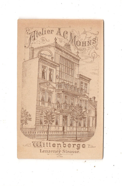 Fotografie Feines Paar - Wittenberge um 1900