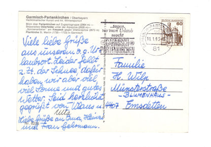 Ansichtskarte Garmisch-Partenkirchen / G1-54