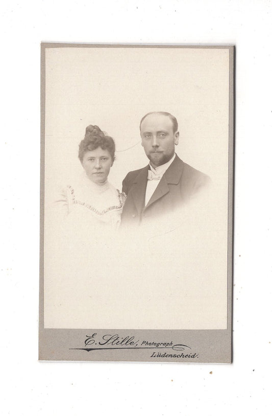 Fotografie Feines Paar - Lüdenscheid 1900er