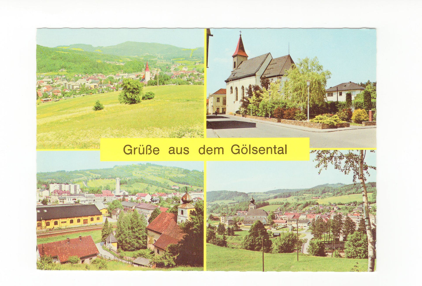 Ansichtskarte Gölsental / Hainfeld - Rohrbach +++ Niederösterreich / Österreich
