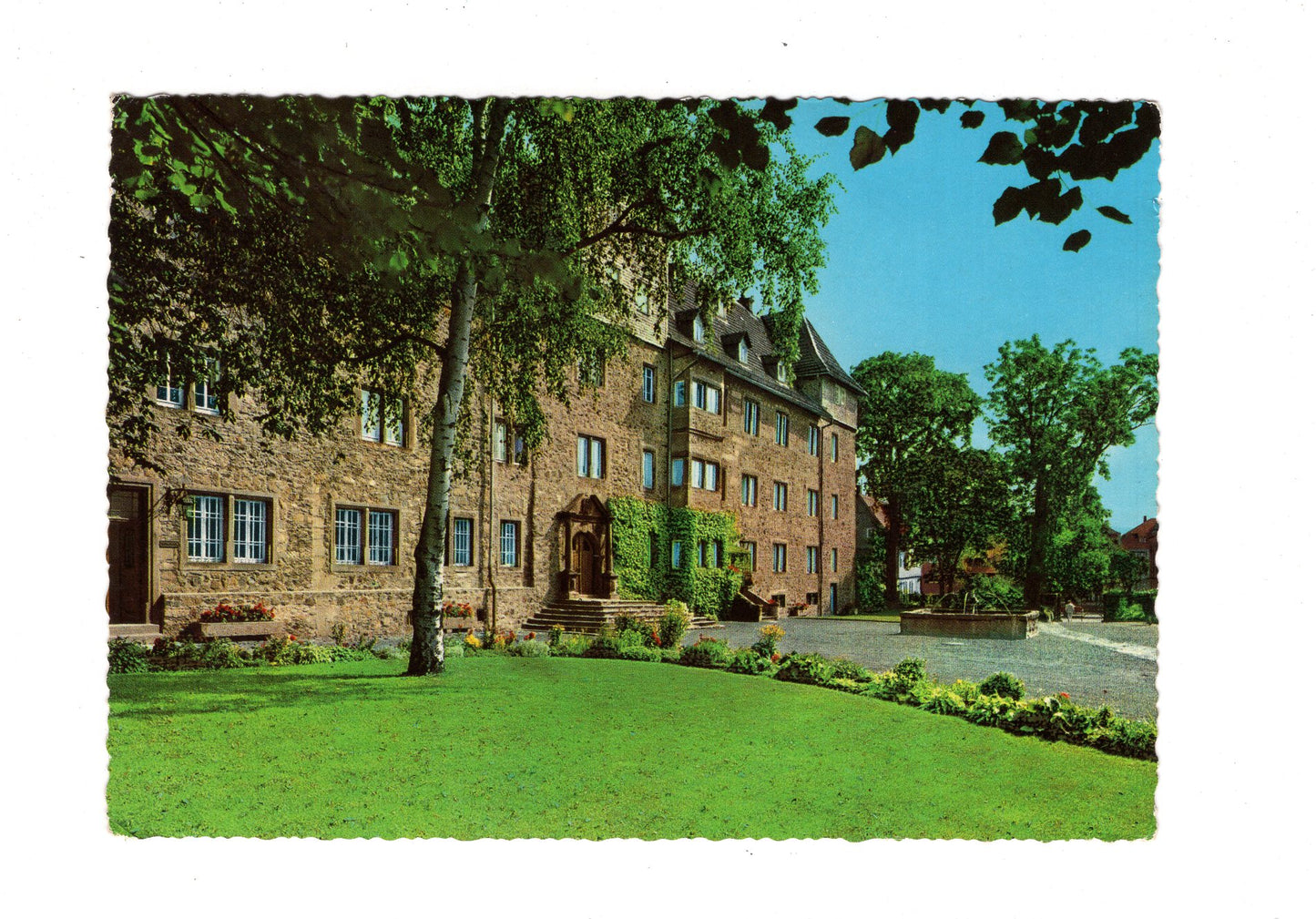 Ansichtskarte Lauterbach / Hessen / Die Burg / H1-67