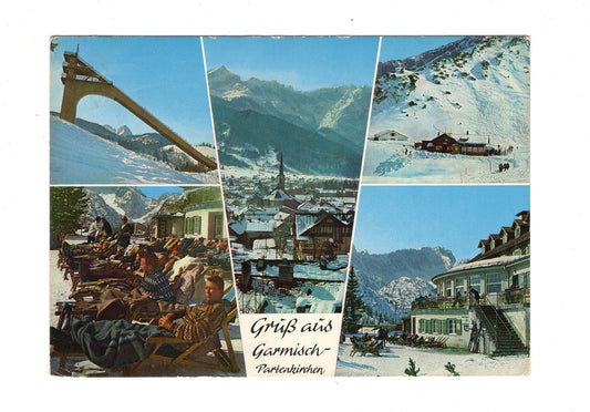 Ansichtskarte Gruß aus Garmisch-Partenkirchen / G1-54