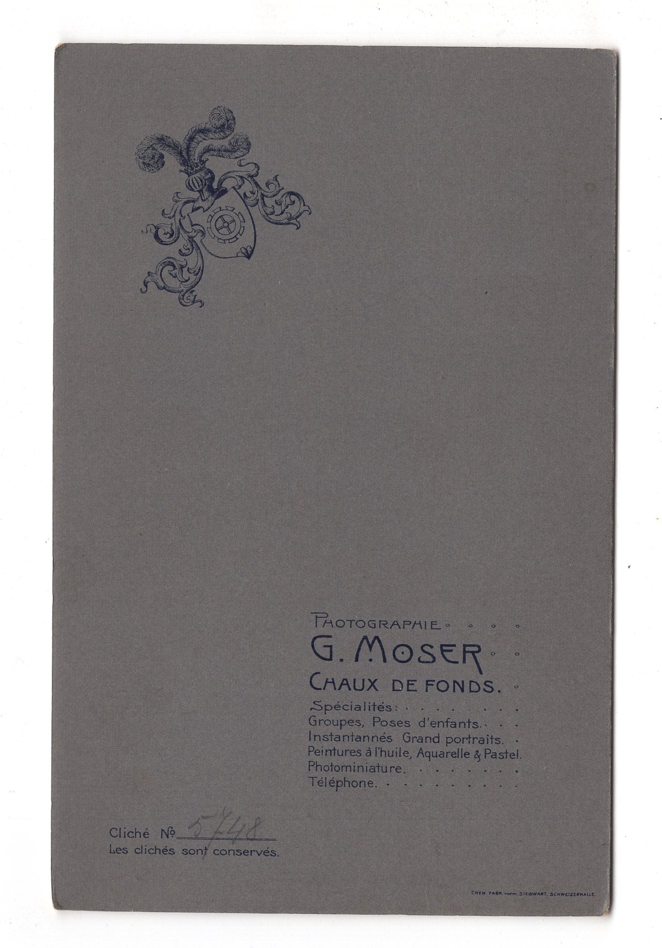 Fotografie Feines Paar - Chaux-de-Fonds 1900er / CAB X-29