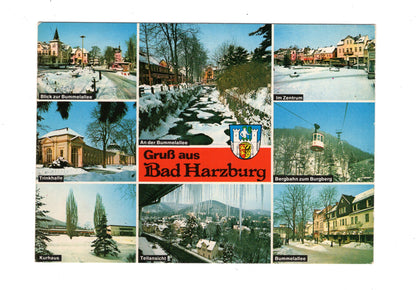 Ansichtskarte Bad Harzburg / An der Bummelallee +++