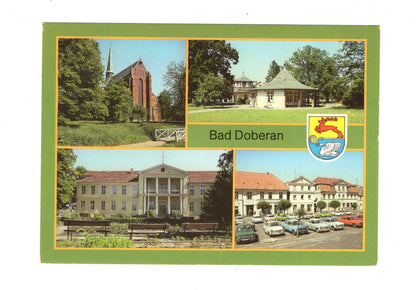 Ansichtskarte Bad Doberan / Am Kamp / Marktplatz +++