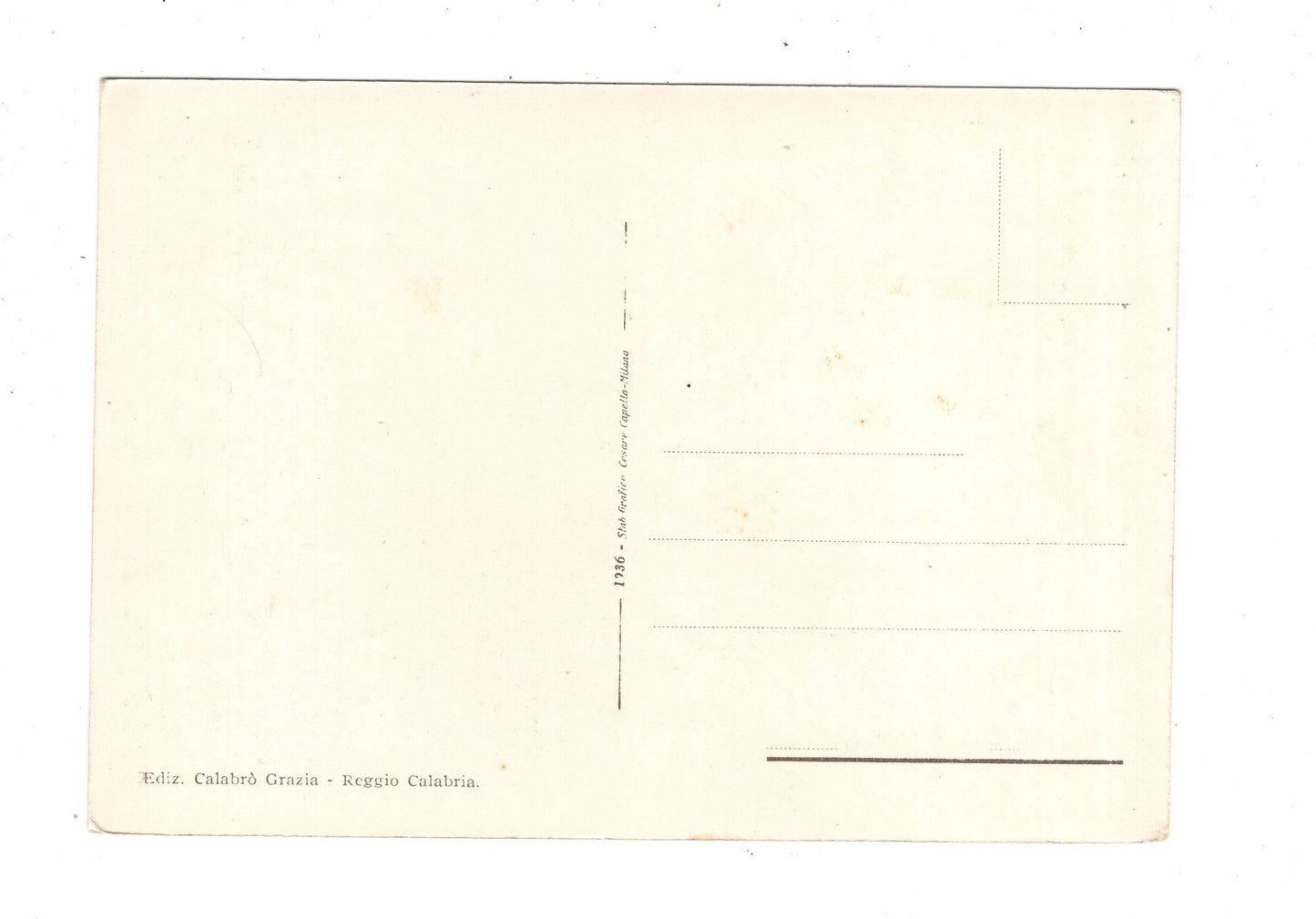 Ansichtskarte Reggio Calabria / Italien / N1-60
