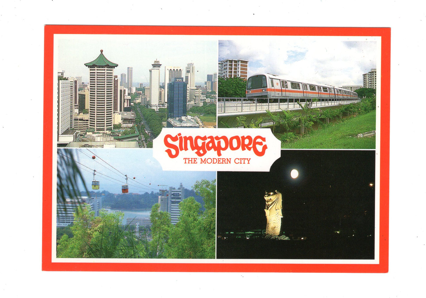 Ansichtskarte Singapore / Singapur