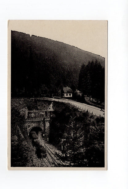 Ansichtskarte Oberhof / Thüringer Wald / Brandleitentunnel