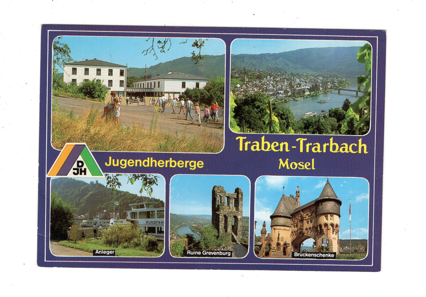 Ansichtskarte Jugendherberge Traben-Trarbach an der Mosel / M1-59