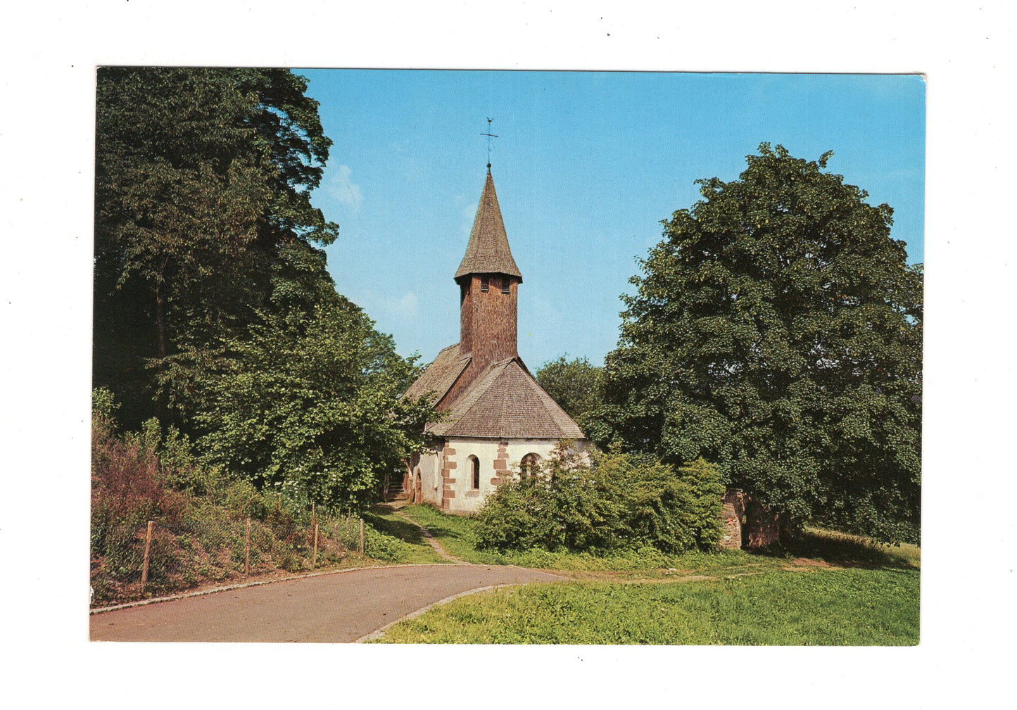 Ansichtskarte Buchenberg im Schwarzwald / St.-Niklaus-Kirche