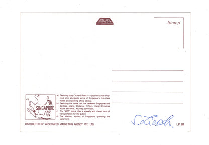 Ansichtskarte Singapore / Singapur