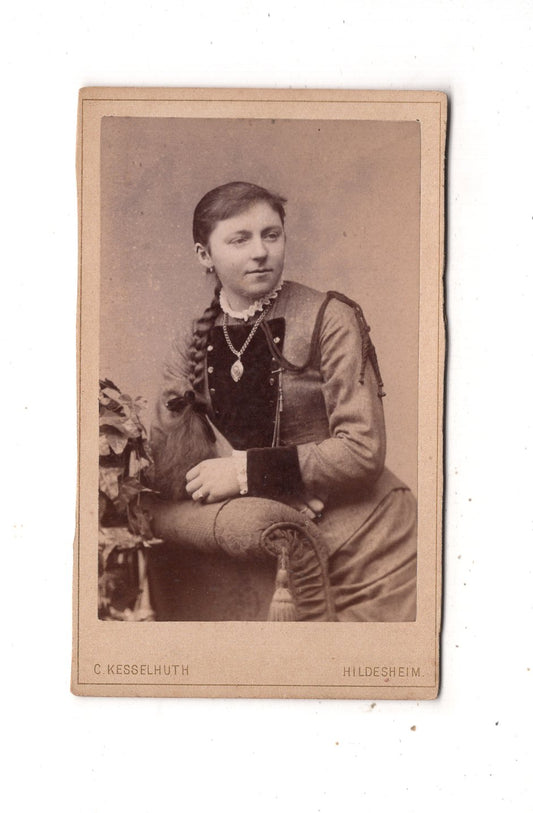 Fotografie Feine Dame - Hildesheim 1880er