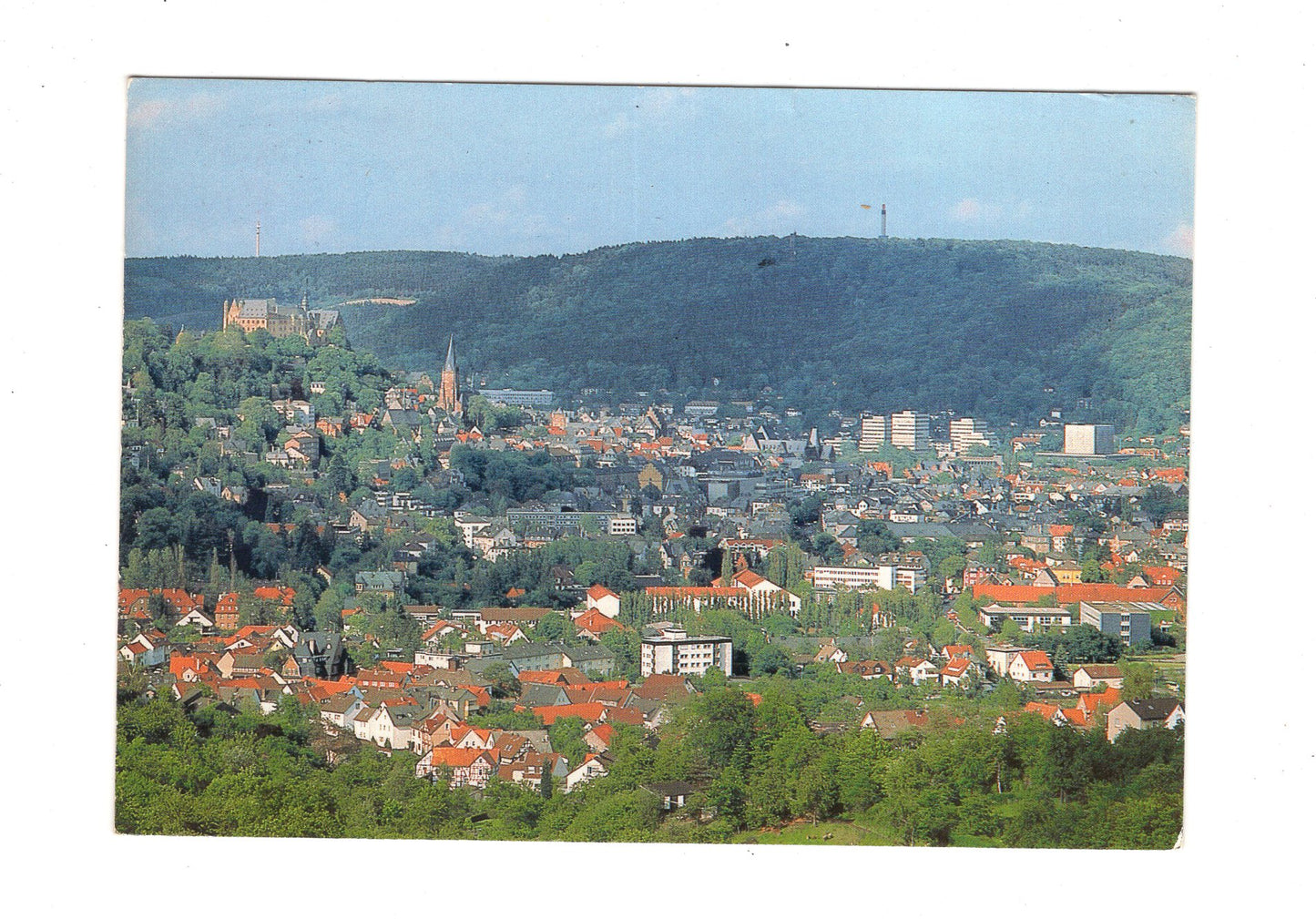 Ansichtskarte Marburg an der Lahn