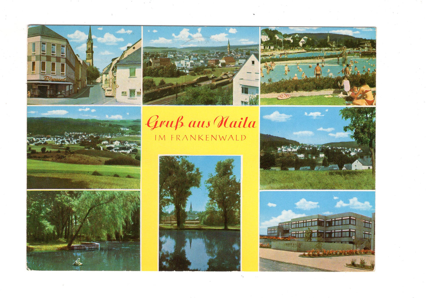 Ansichtskarte Naila im Frankenwald / H1-67