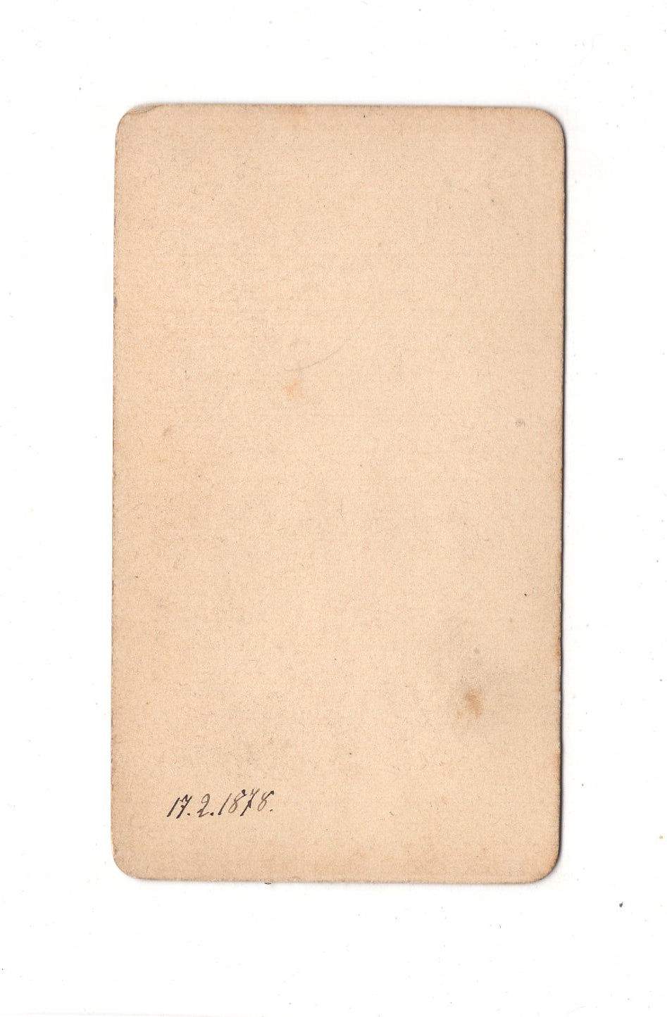 Fotografie Herrenportrait - Bremen 1878 / CDV C1-18