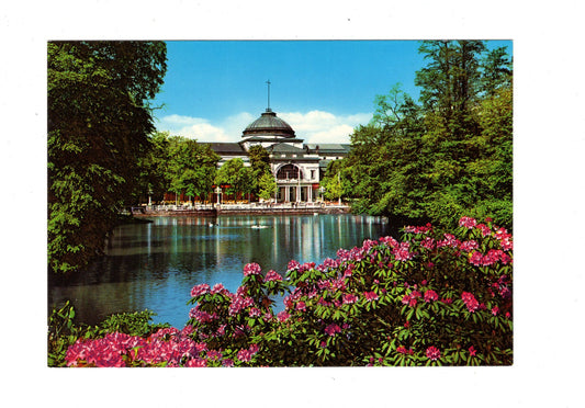 Ansichtskarte Wiesbaden / Kurhaus mit Kurpark / I1-65