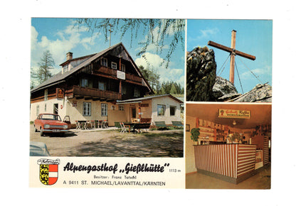 Ansichtskarte Alpengasthof Gießlhütte / St. Michael / Kärnten / Österreich