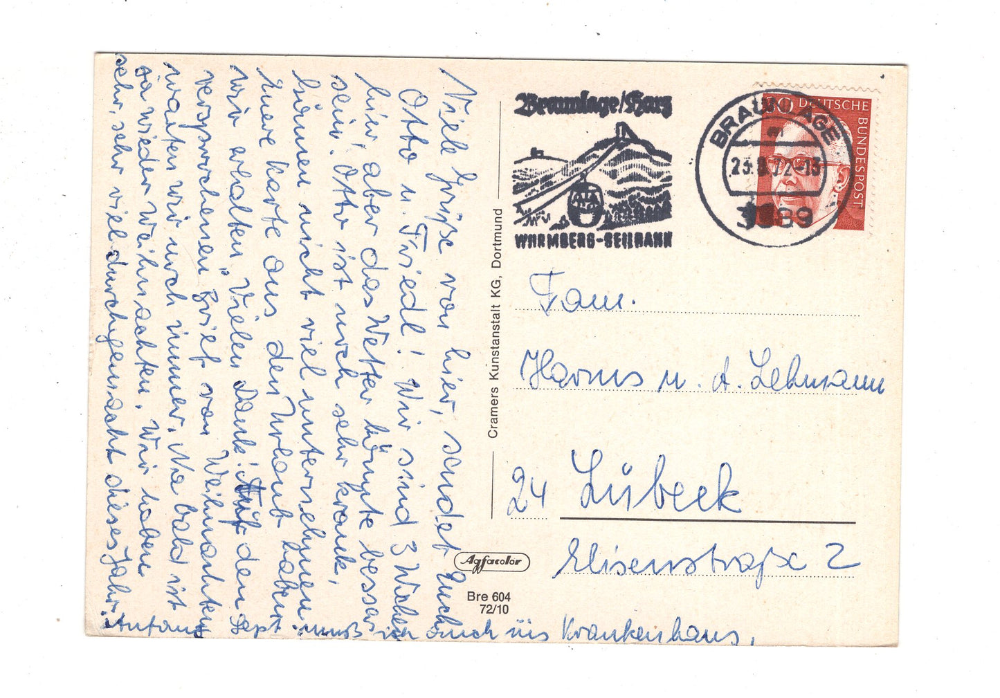 Ansichtskarte Braunlage / Oberharz / Rund um den Kurpark / J1-61