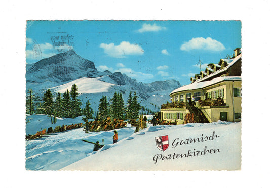 Ansichtskarte Garmisch-Partenkirchen / Kreuzeckhaus / G1-54