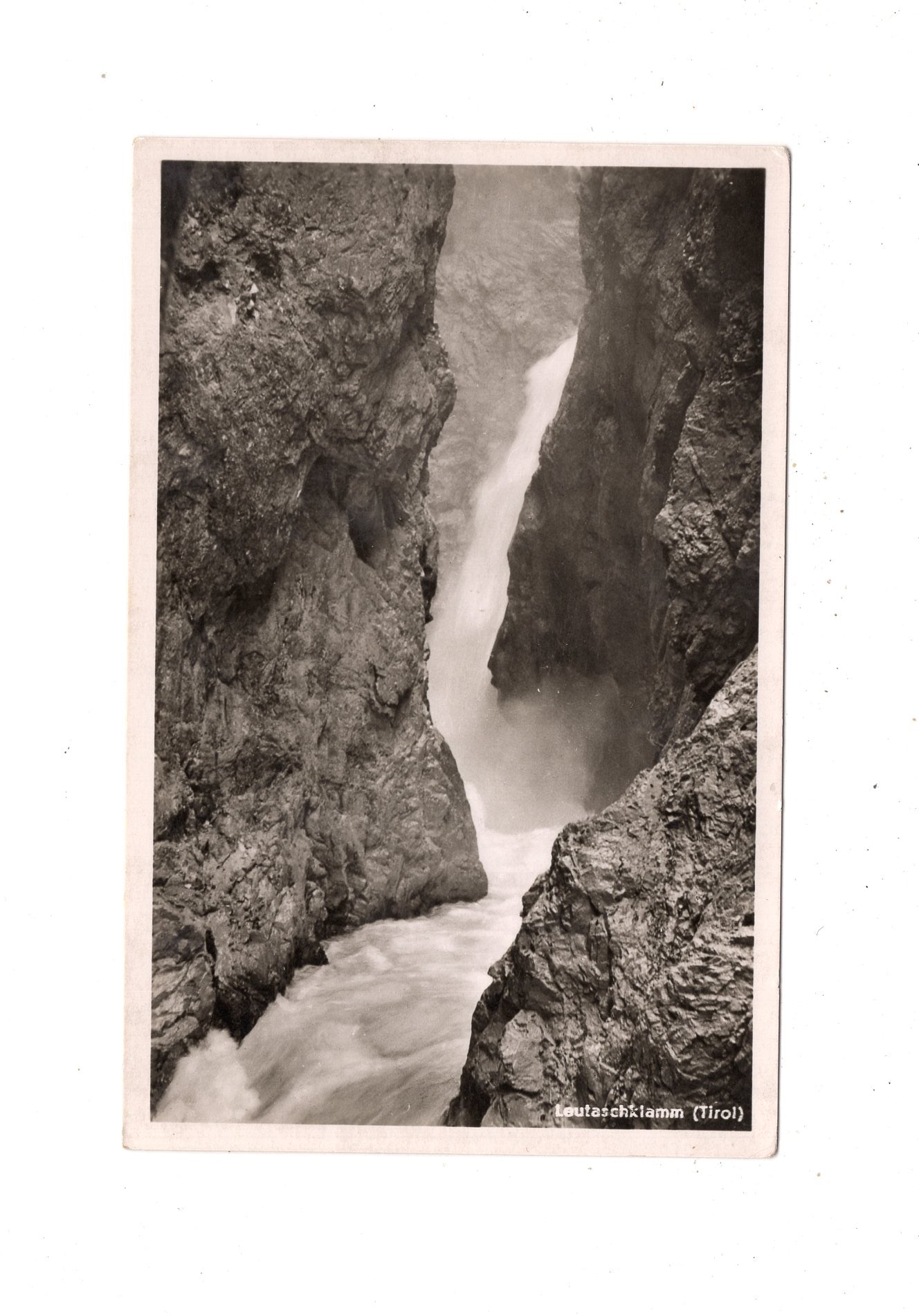 Ansichtskarte Leutaschklamm / Tirol / Österreich