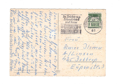 Ansichtskarte Garmisch-Partenkirchen / Kreuzeckhaus / G1-54