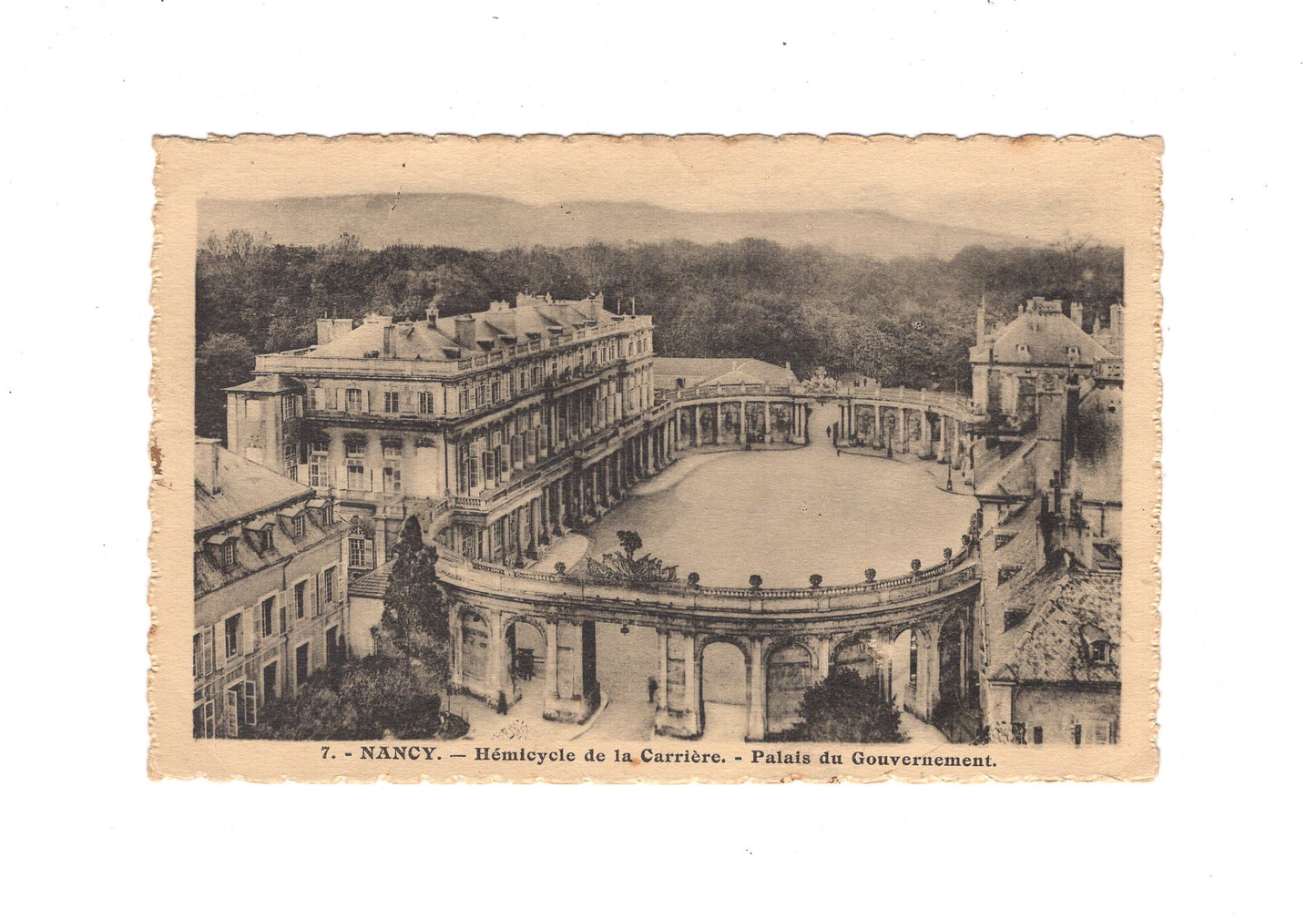 Ansichtskarte Nancy / Palais du Gouvernement / Frankreich