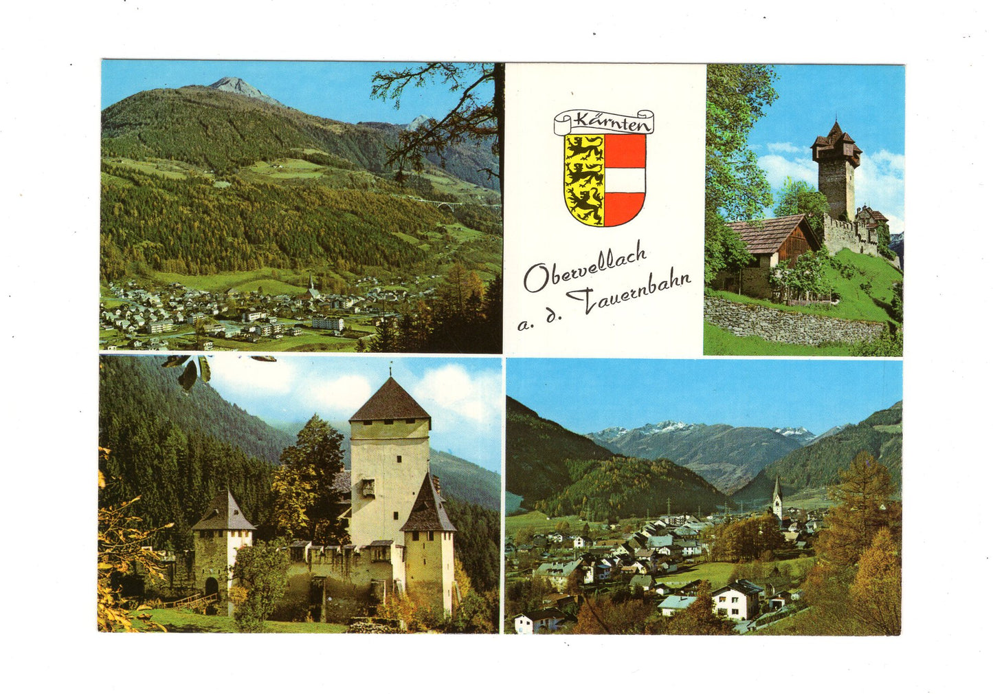 Ansichtskarte Obervellach an der Tauernbahn / Kärnten / Österreich
