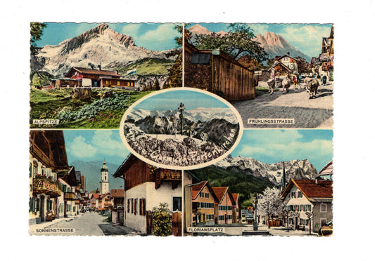 Ansichtskarte Gruß aus Garmisch-Partenkirchen / G1-54