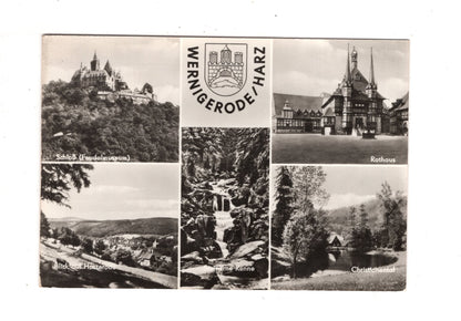 Ansichtskarte Wernigerode / Harz / Rathaus +++ / K1-54