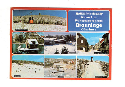 Ansichtskarte Braunlage / Oberharz / Wurmbergschanze +++ / J1-61