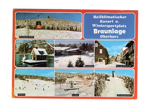 Ansichtskarte Braunlage / Oberharz / Wurmbergschanze +++ / J1-61