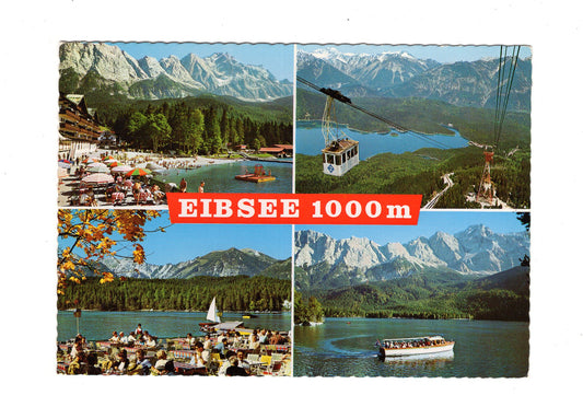 Ansichtskarte Eibsee / Bayern