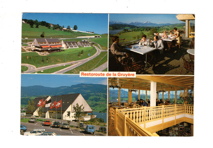 Ansichtskarte Restoroute de la Gruyere / Schweiz
