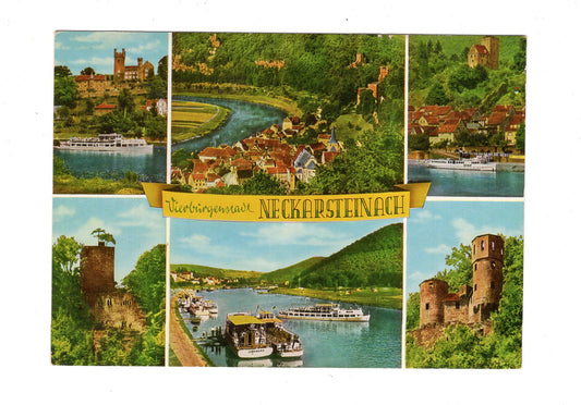 Ansichtskarte Vierburgenstadt Neckarsteinach / H1-67