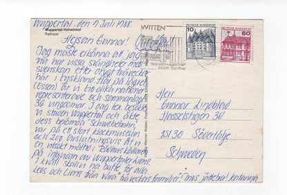 Ansichtskarte Wuppertal-Vohwinkel / Rathaus