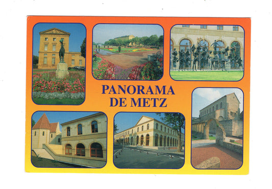 Ansichtskarte Panorama de Metz / Frankreich